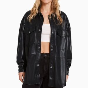 Pleather jacket